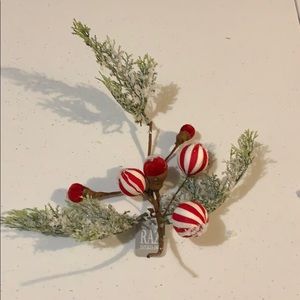 Christmas Candy Cane Pick